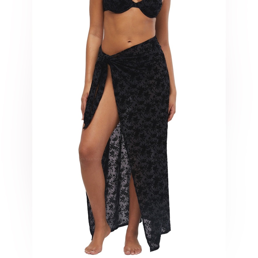 We wore what Elegant Black Swim Sarong